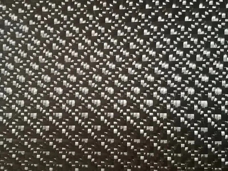 High Strength Jacquard Carbon Fiber Fabric Square Shape Lightning Checkerboard Pattern Carbon Fiber Cloth Special Design Carbon