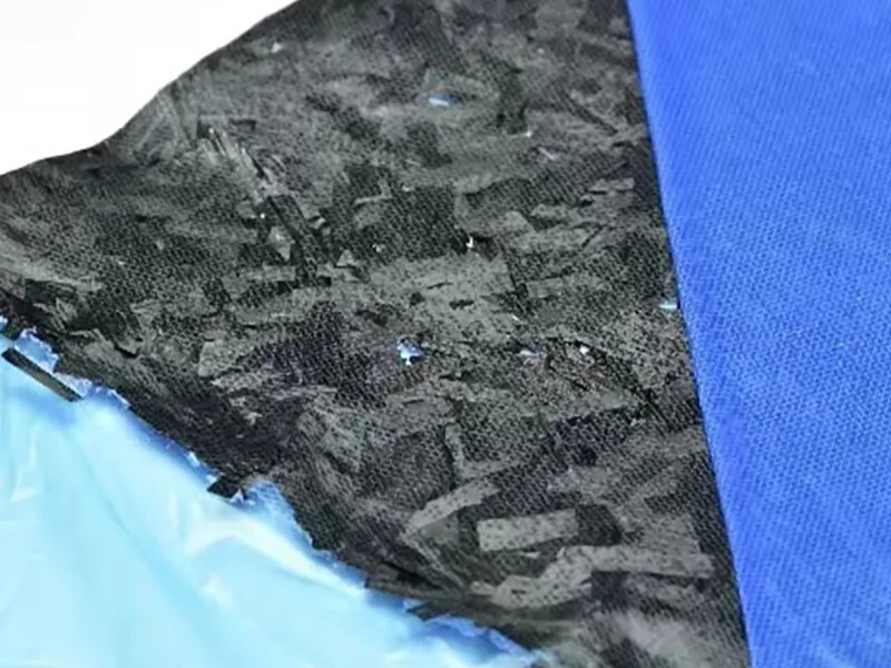 Forged Carbon Fiber Prepreg Chopped Roll Customized Fiber Cutting Styles for Surfaces