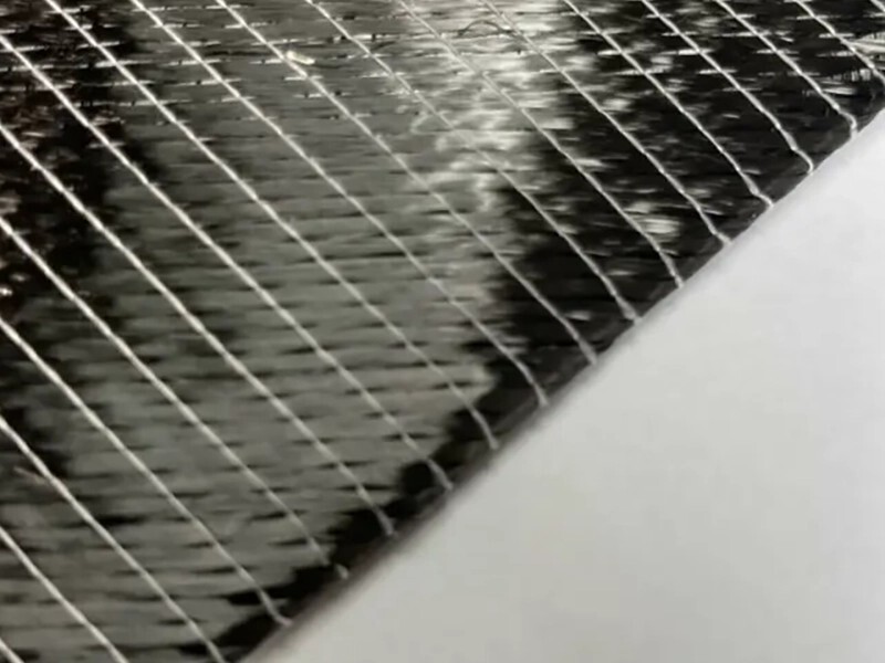 400gsm CFRP Biaxial Carbon Fabric Multi Axial Fabric Roll for High Rise Structures