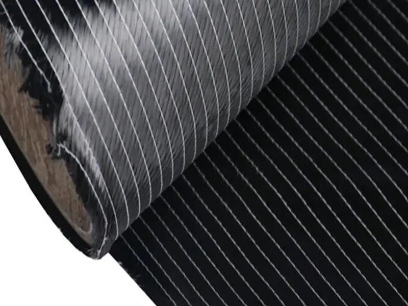 400gsm CFRP Biaxial Carbon Fabric Multi Axial Fabric Roll for High Rise Structures