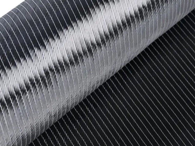 400gsm CFRP Biaxial Carbon Fabric Multi Axial Fabric Roll for High Rise Structures