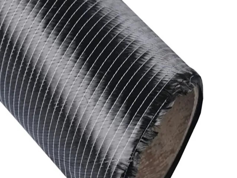 400gsm CFRP Biaxial Carbon Fabric Multi Axial Fabric Roll for High Rise Structures