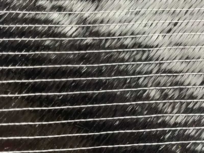 400gsm CFRP Biaxial Carbon Fabric Multi Axial Fabric Roll for High Rise Structures