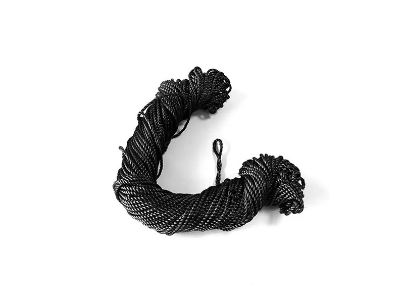 Factory Direct Supply Carbon Rope Made of 100% Carbon Fiber High Temperature Resistant Rope for Sale