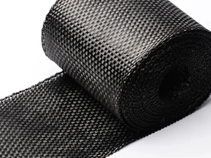 Locked Edge Black Carbon Fiber Tape Construction Use Best Quality Customizable Carbon Fiber Woven Tape