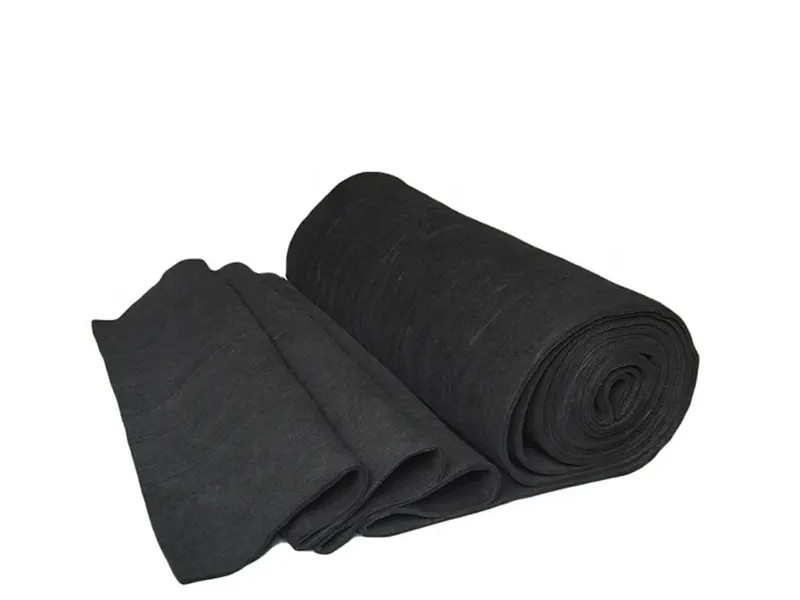 Multi Purpose Sound Deadening Fireproof Graphite Carbon Fiber Felt Thermal Insulation Material