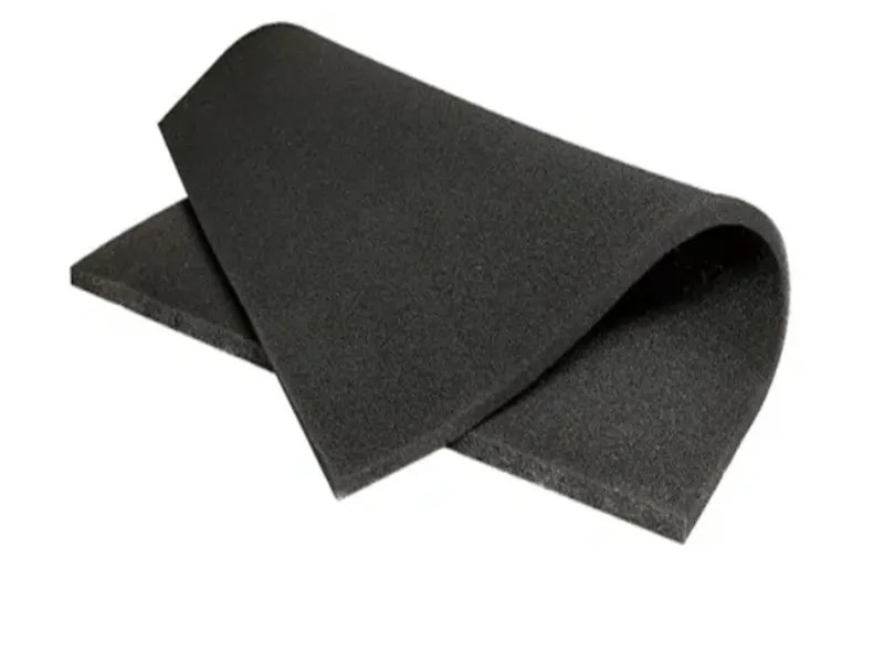 Multi Purpose Sound Deadening Fireproof Graphite Carbon Fiber Felt Thermal Insulation Material