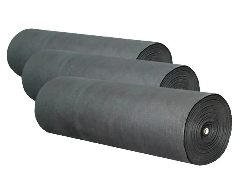 Multi Purpose Sound Deadening Fireproof Graphite Carbon Fiber Felt Thermal Insulation Material