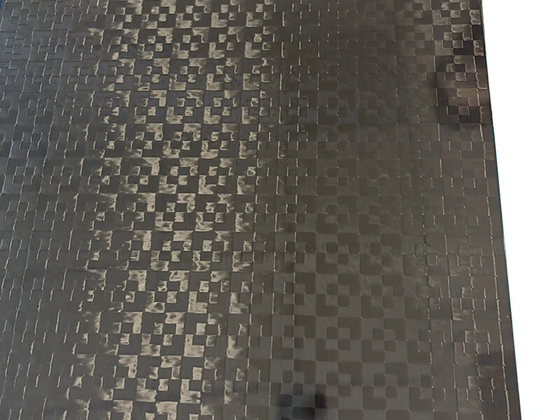 500x500mm Glossy Ingot Pattern Carbon Fiber Sheet