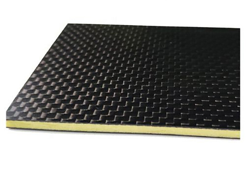 Carbon Fiber Foam/Honeycomb Core Sandwich Panels