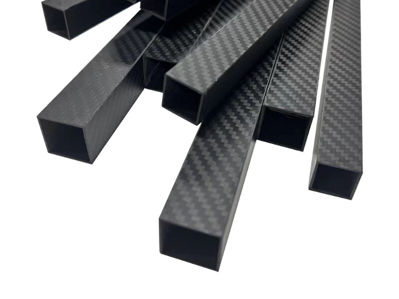 Square Rectangular Shape Carbon Fiber Tube