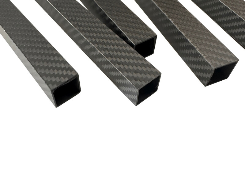 Square Rectangular Shape Carbon Fiber Tube