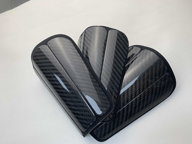 Carbon fiber shinguard plate carbon fiber football protective plate