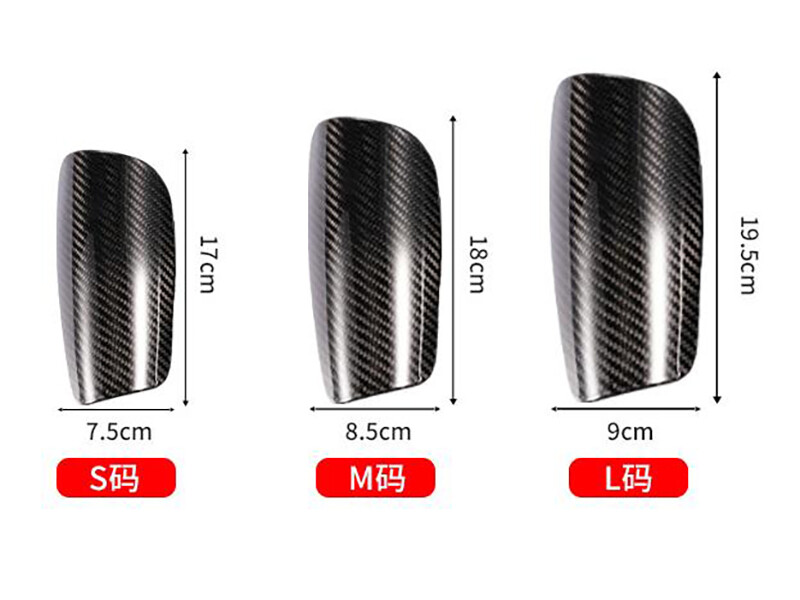 Carbon fiber shinguard plate carbon fiber football protective plate