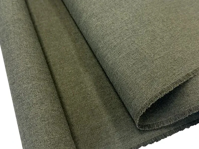 Aramid Fabric with 70% Para 30% AS High Temperature Resistance Aramid Fabric Dark Green Aramid Fabric