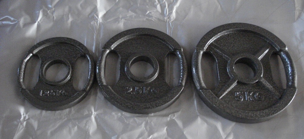 Two Grip Weight Plates