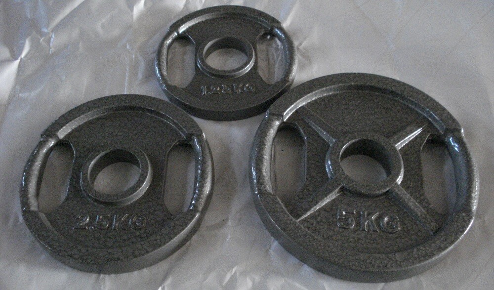 Two Grip Weight Plates