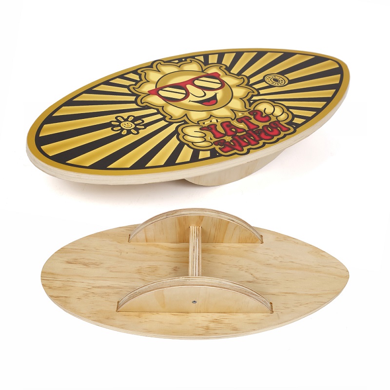 Kids Wooden Rocker Balance Board