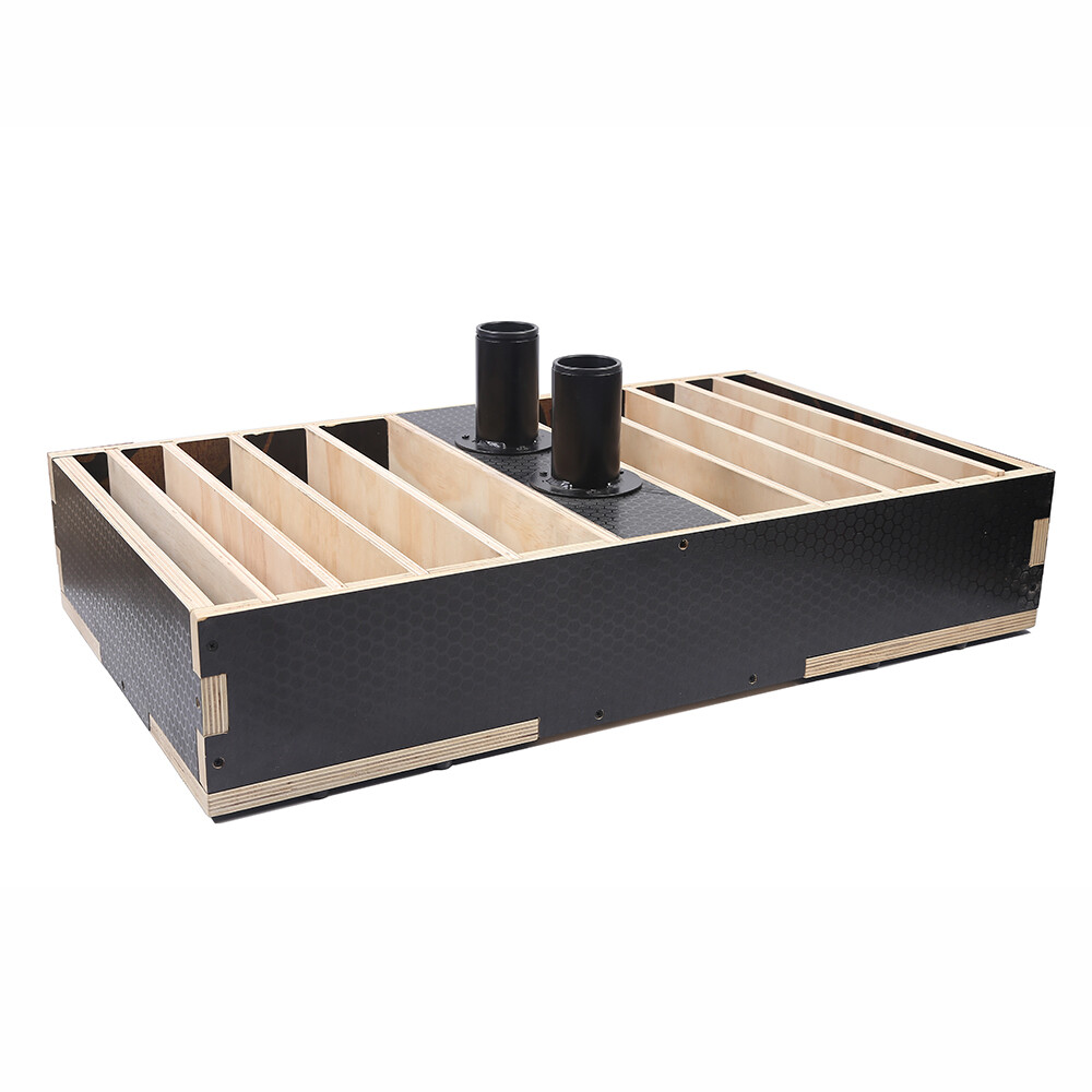 Barbell Bar & Bumper Plates Storage Rack