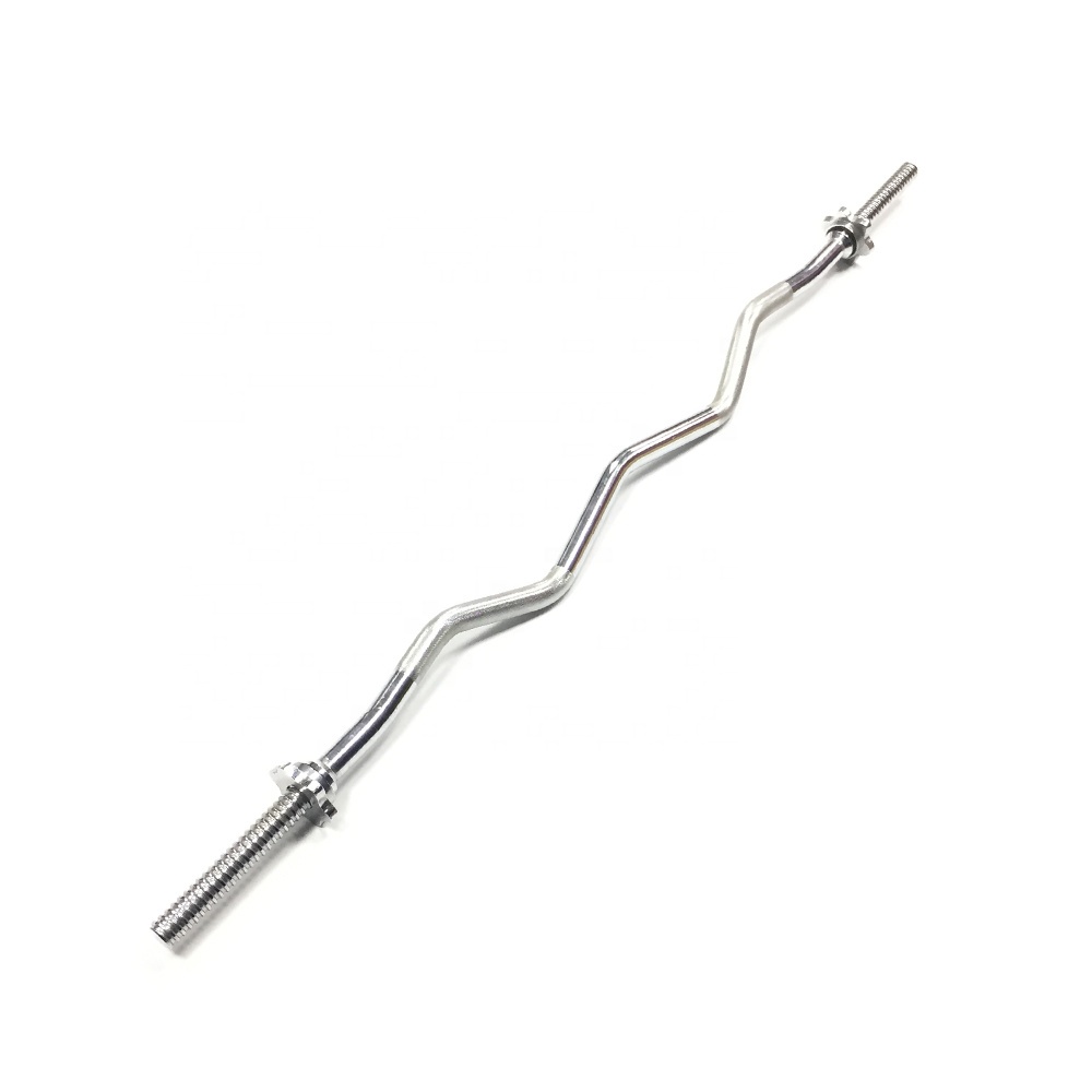 47 Inch EZ Curl Bar With Threaded Ends