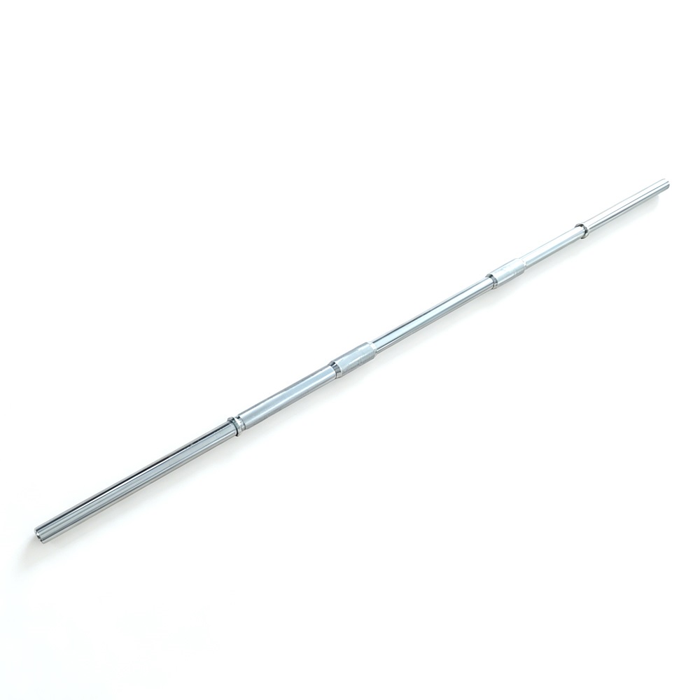 Three Parts Standard Barbell Bar with Smooth Ends