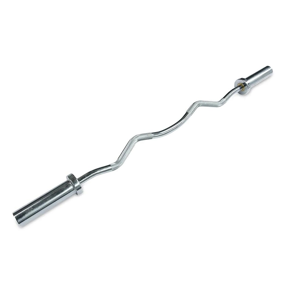 Olympic 47 Inch EZ Curl Barbell Bar