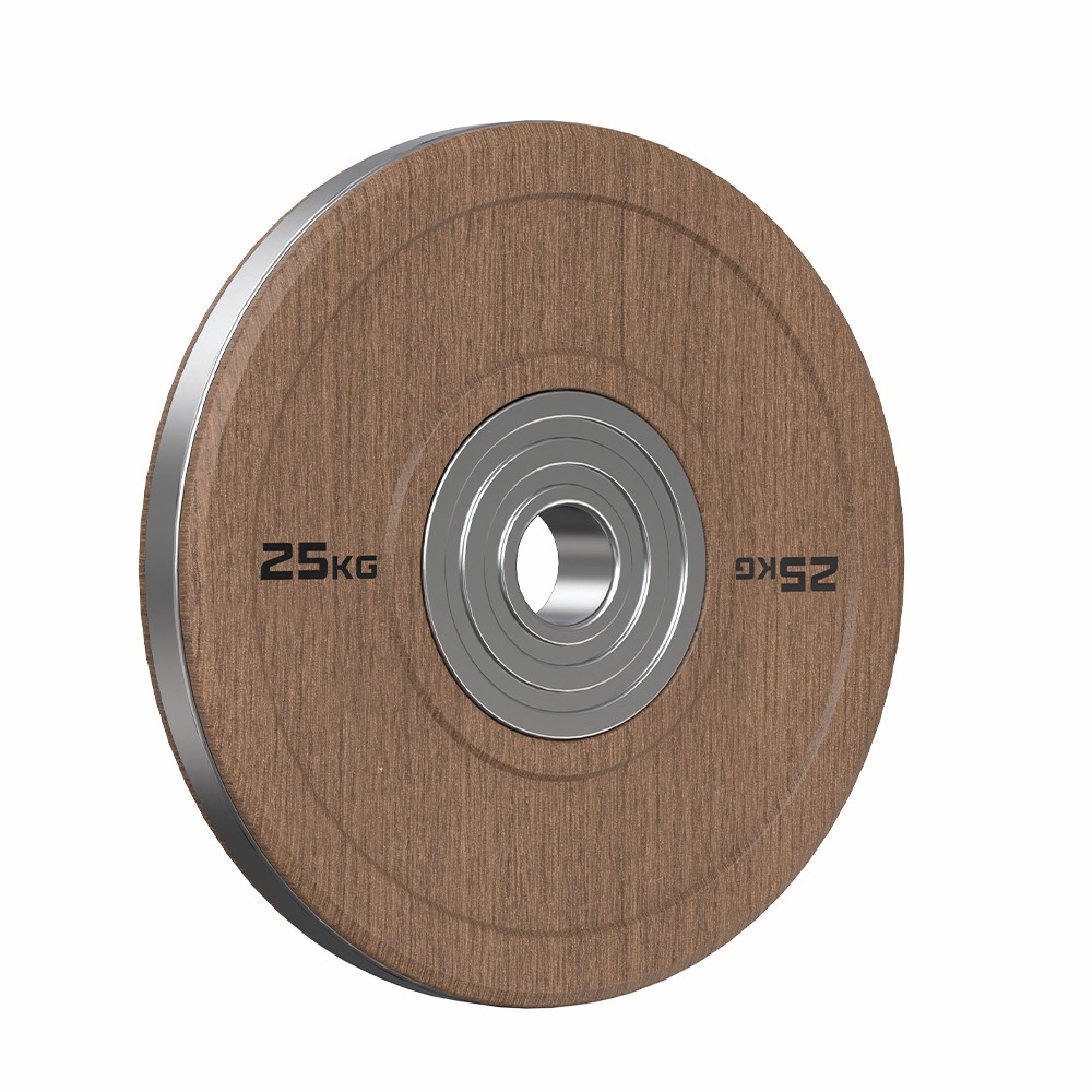 2 Inch Barbell Weightlifting Wooden Weight Plates