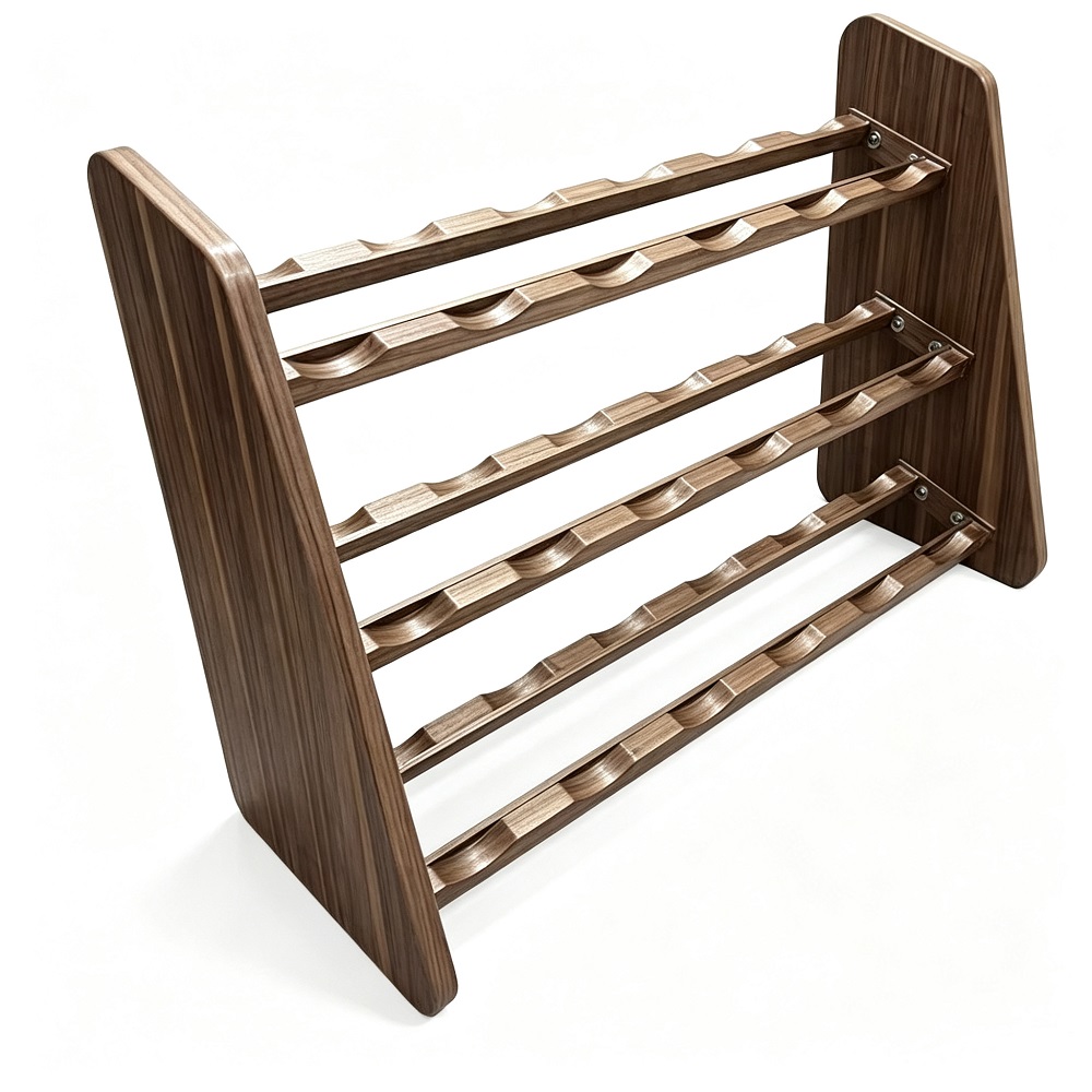 Wooden Horizontal Dumbbells Rack