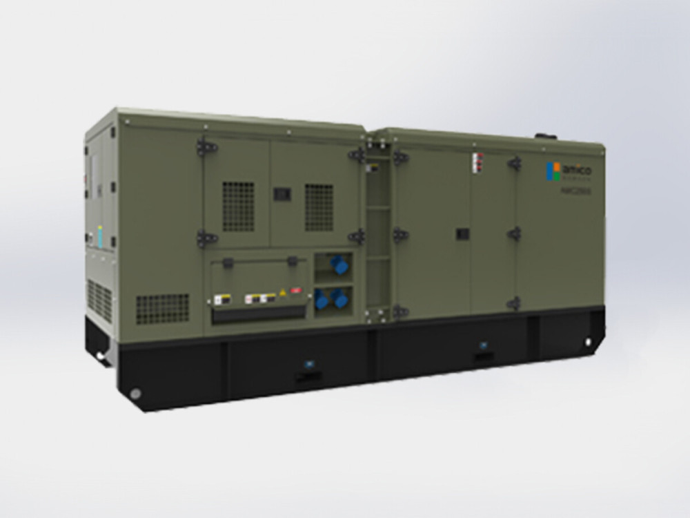 What gas cleaning equipment is needed before a 160kW biogas generator