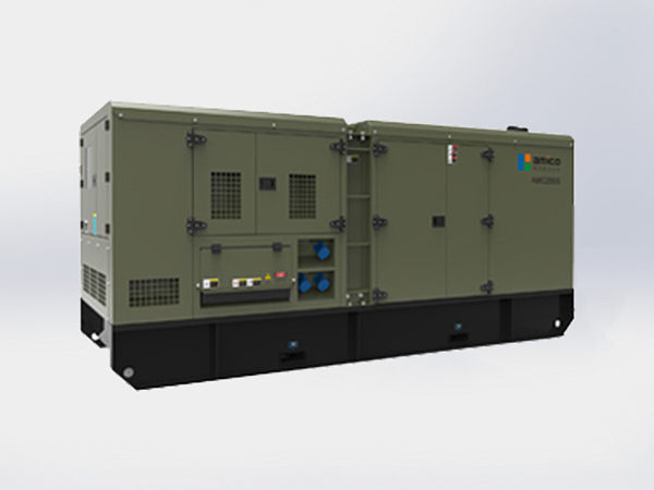 What gas cleaning equipment is needed before a 160kW biogas generator