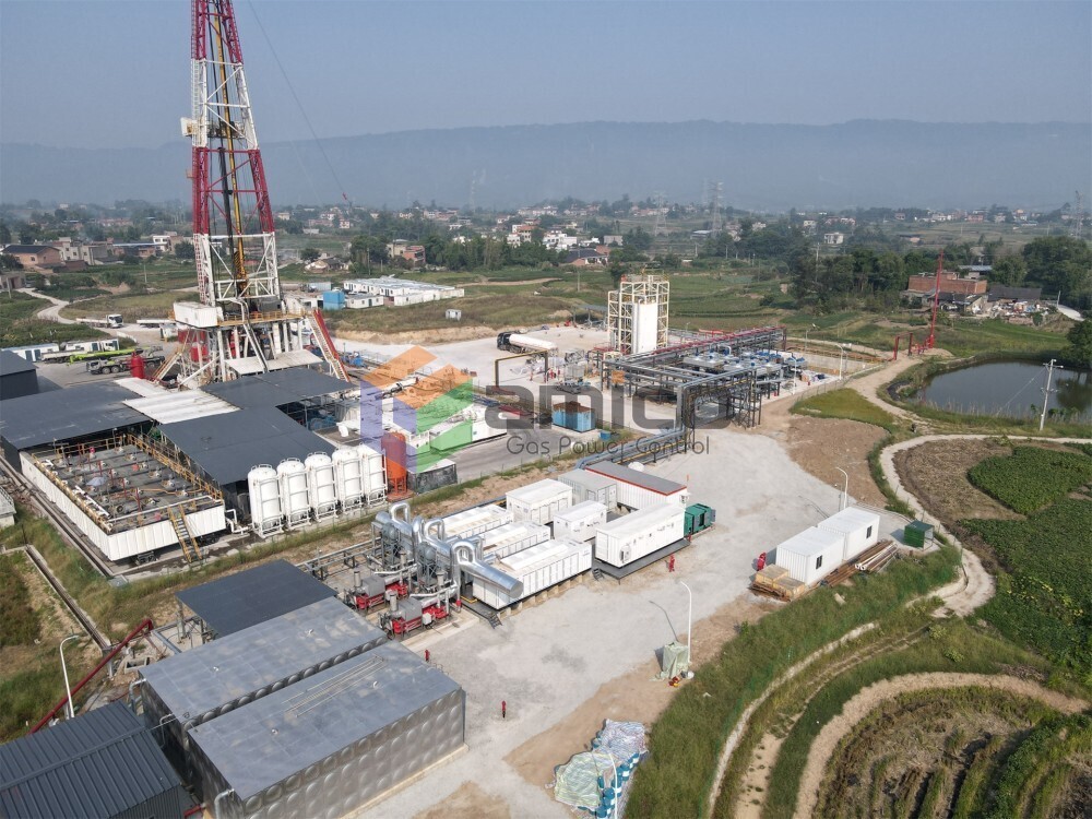 Gas-fired power generation for oil and gas field gas recovery 