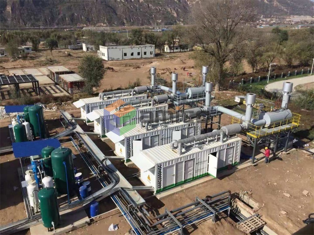 Gas-fired power generation for oil and gas field gas recovery 