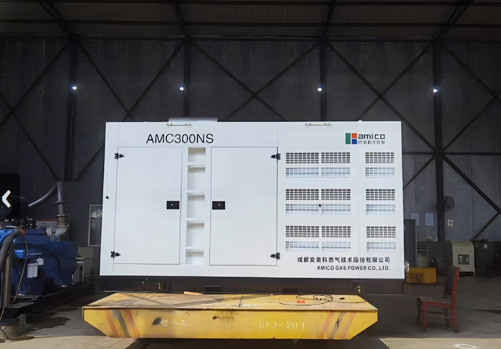 Noise Control, Ventilation, and Heat Management in a Containerized Gas Genset