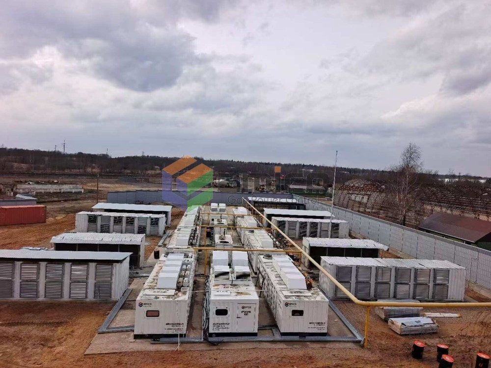 AMICO gas generator set used for BTC mining power project in Russia