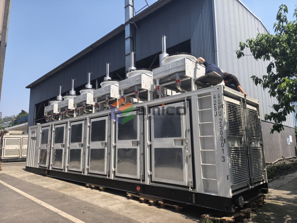 1800kW natural gas generator set