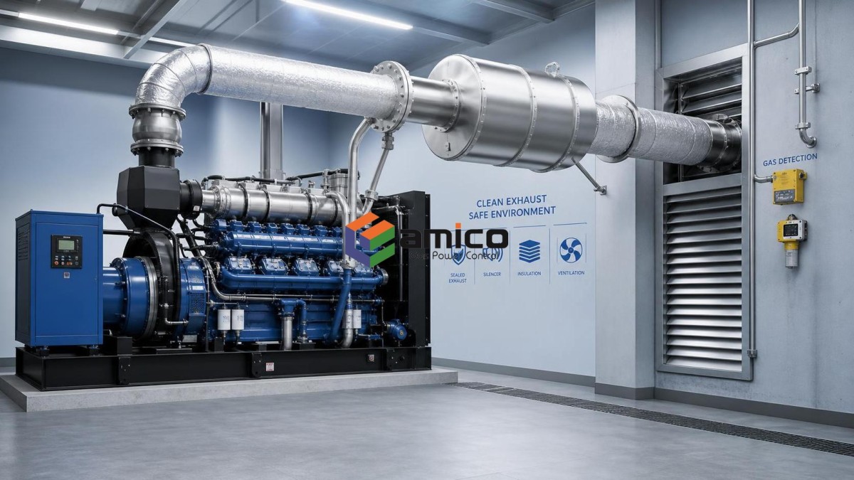 Do You Need Exhaust Treatment for Indoor Gas Generator Operation?