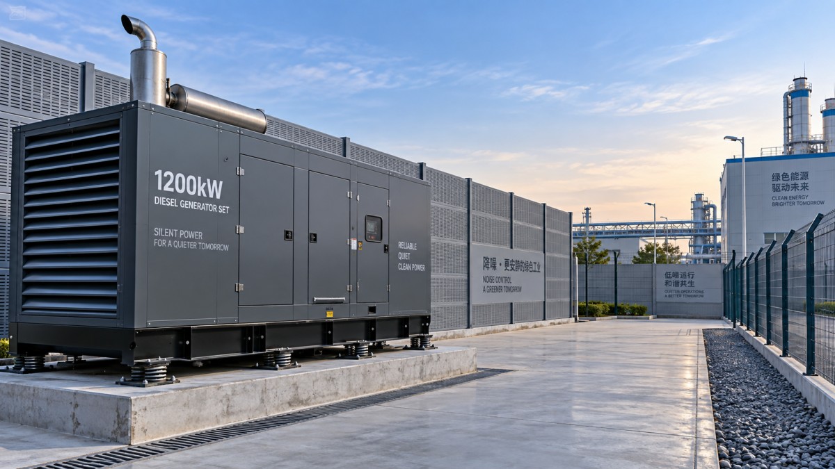 Des règles plus strictes en matière de bruit sur site redéfinissent la demande de groupes électrogènes insonorisés de 1 200 kW