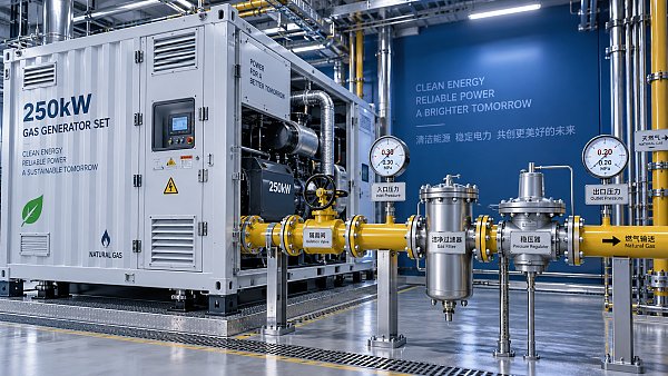 How to troubleshoot gas generator sets after a sudden pressure drop