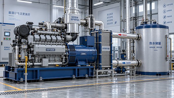 Can 18–150 kW continuous-duty natural gas CHP run at low load?