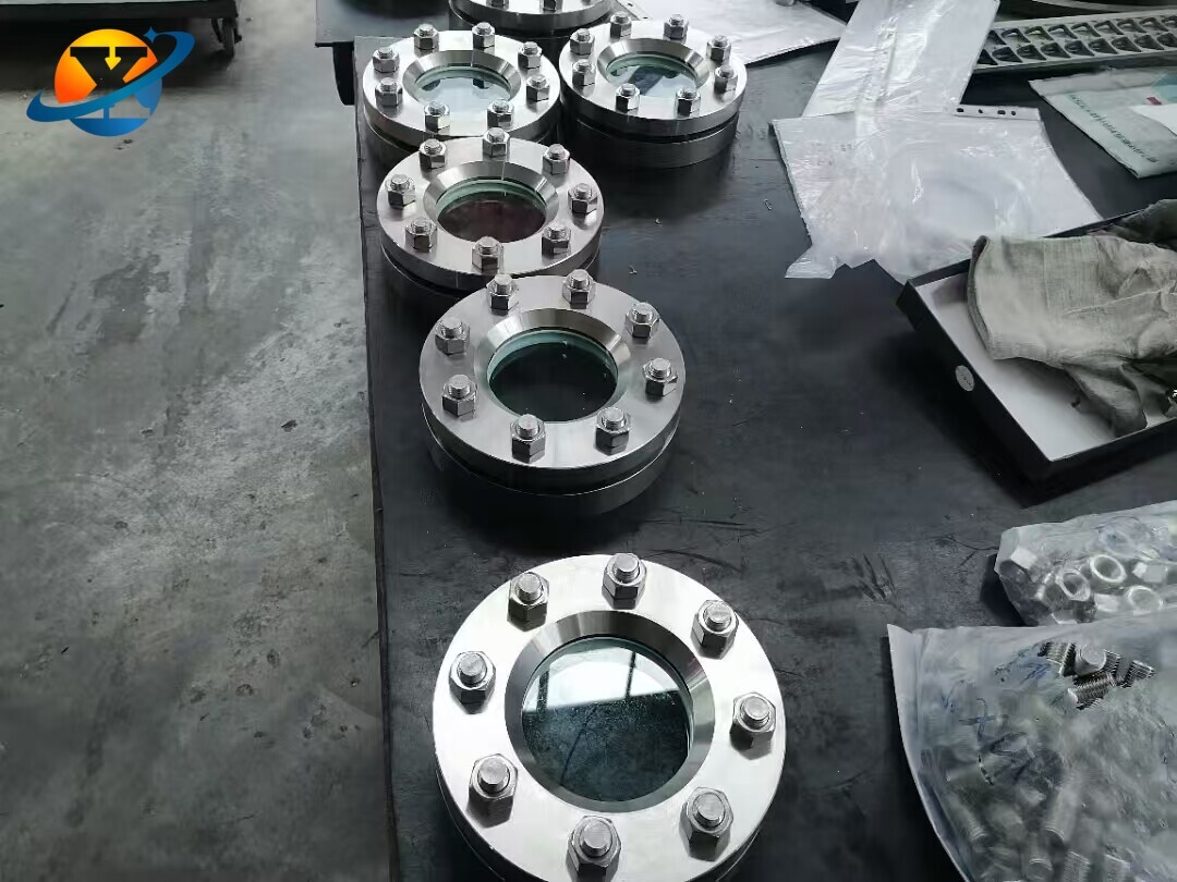 Titanium flange