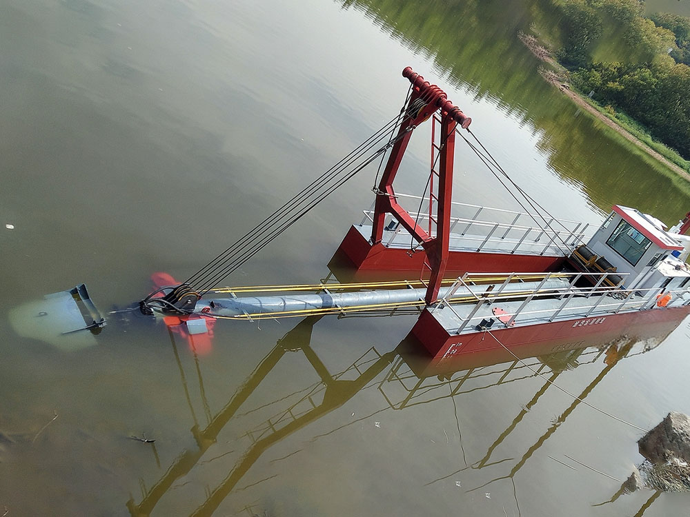 10 inch cutter suction dredger