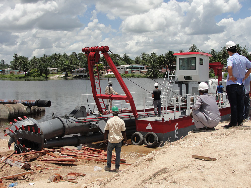 12 inch cutter suction dredger