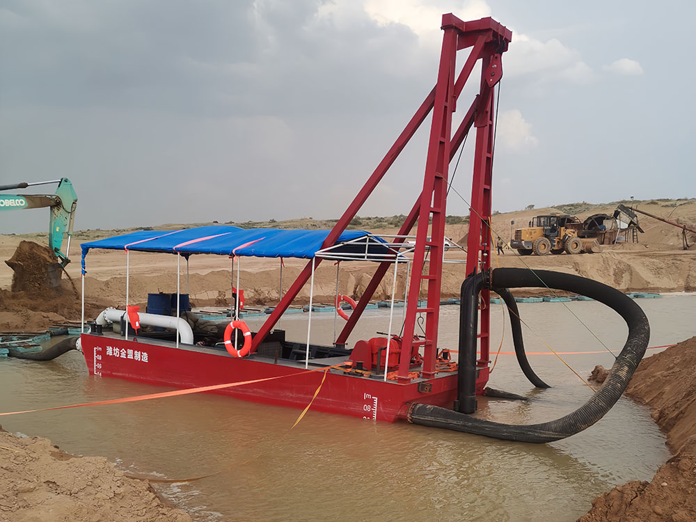 6 inch jet suction dredger