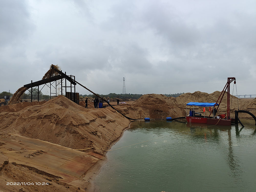 6 inch jet suction dredger