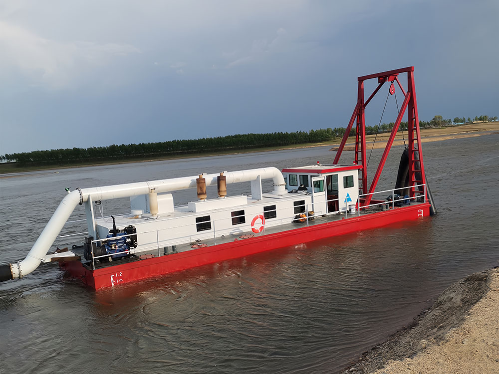 8 inch jet suction dredger