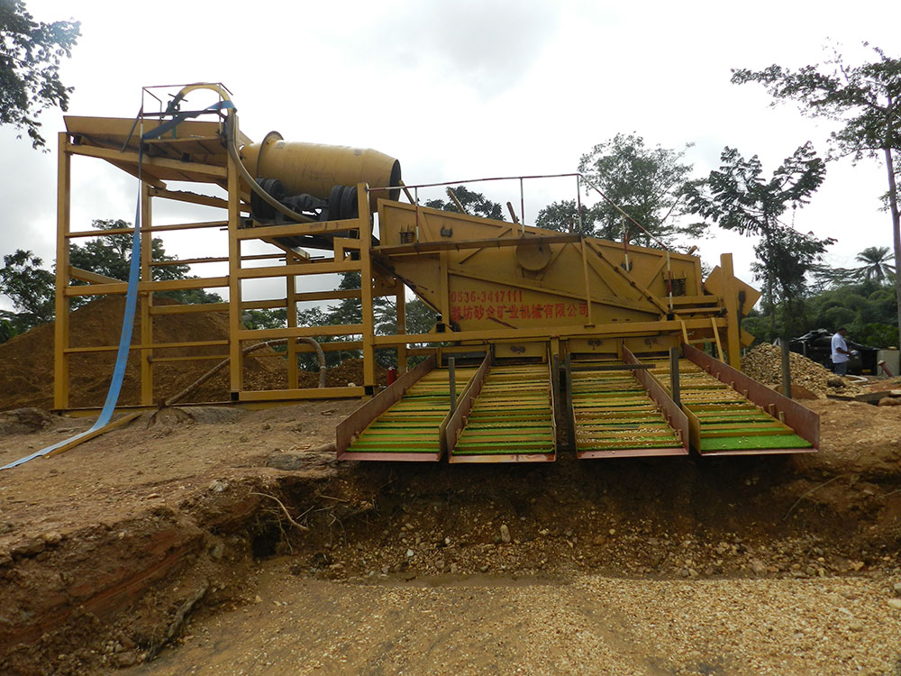 Vibration screen gold mining equipment