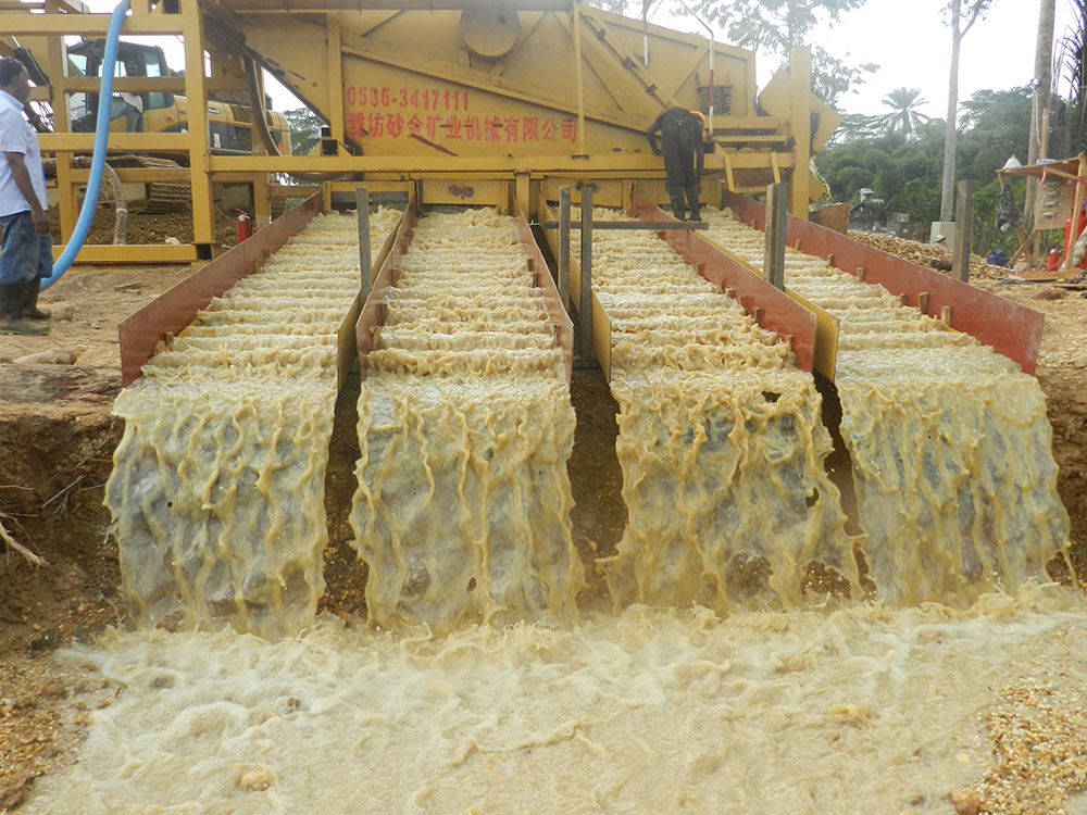 Vibration screen gold mining equipment