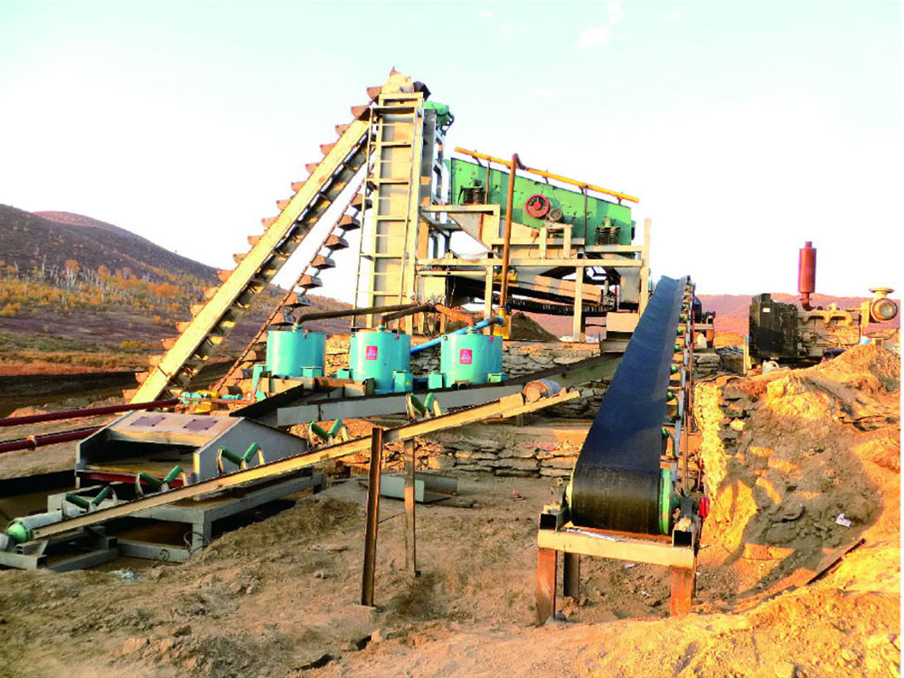 Vibrating Screen Gold Mining Machine
