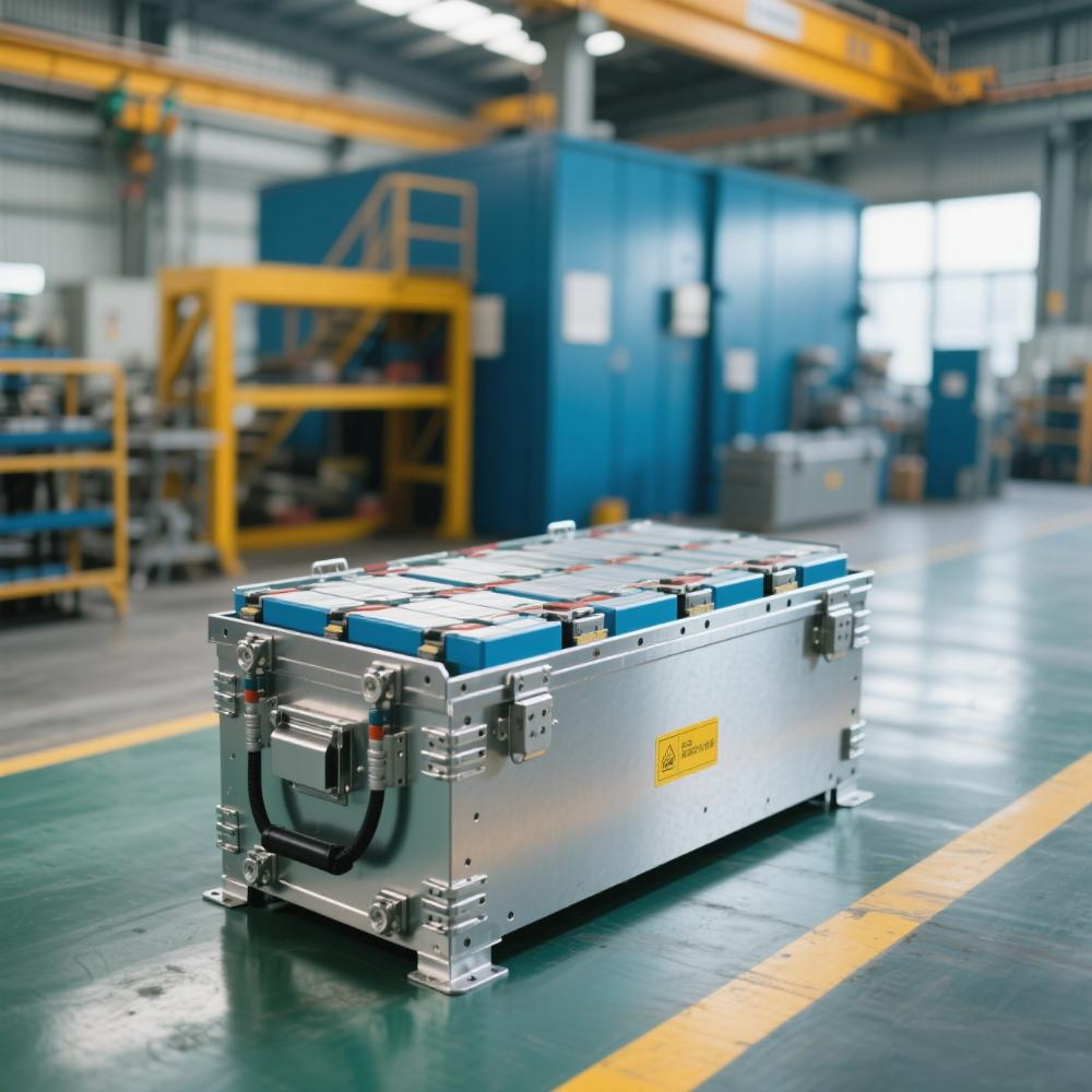 New energy battery box