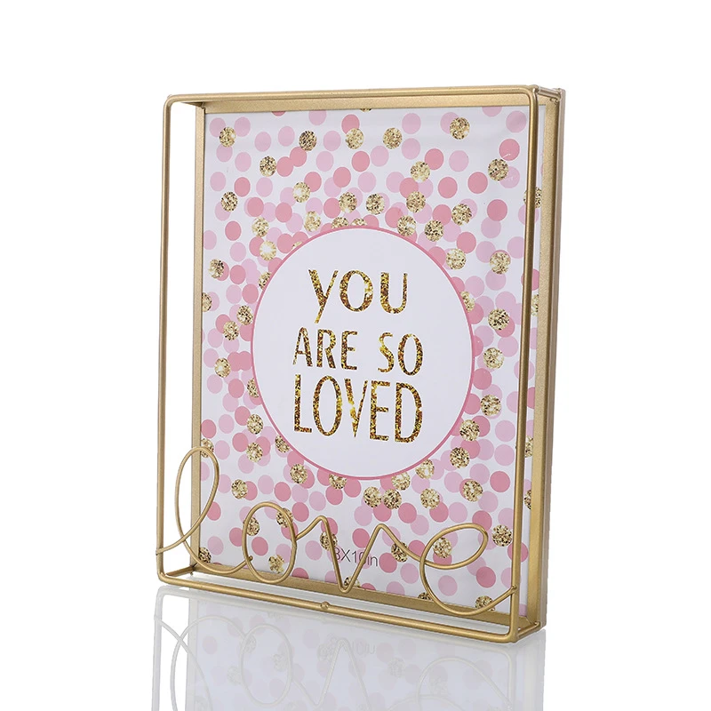 Metal photo frame